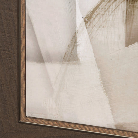 Neutral Forms II by Hannah Dawson Hand-Embellished Textured Framed Canvas Artwork from Mercana - Luna Furniture