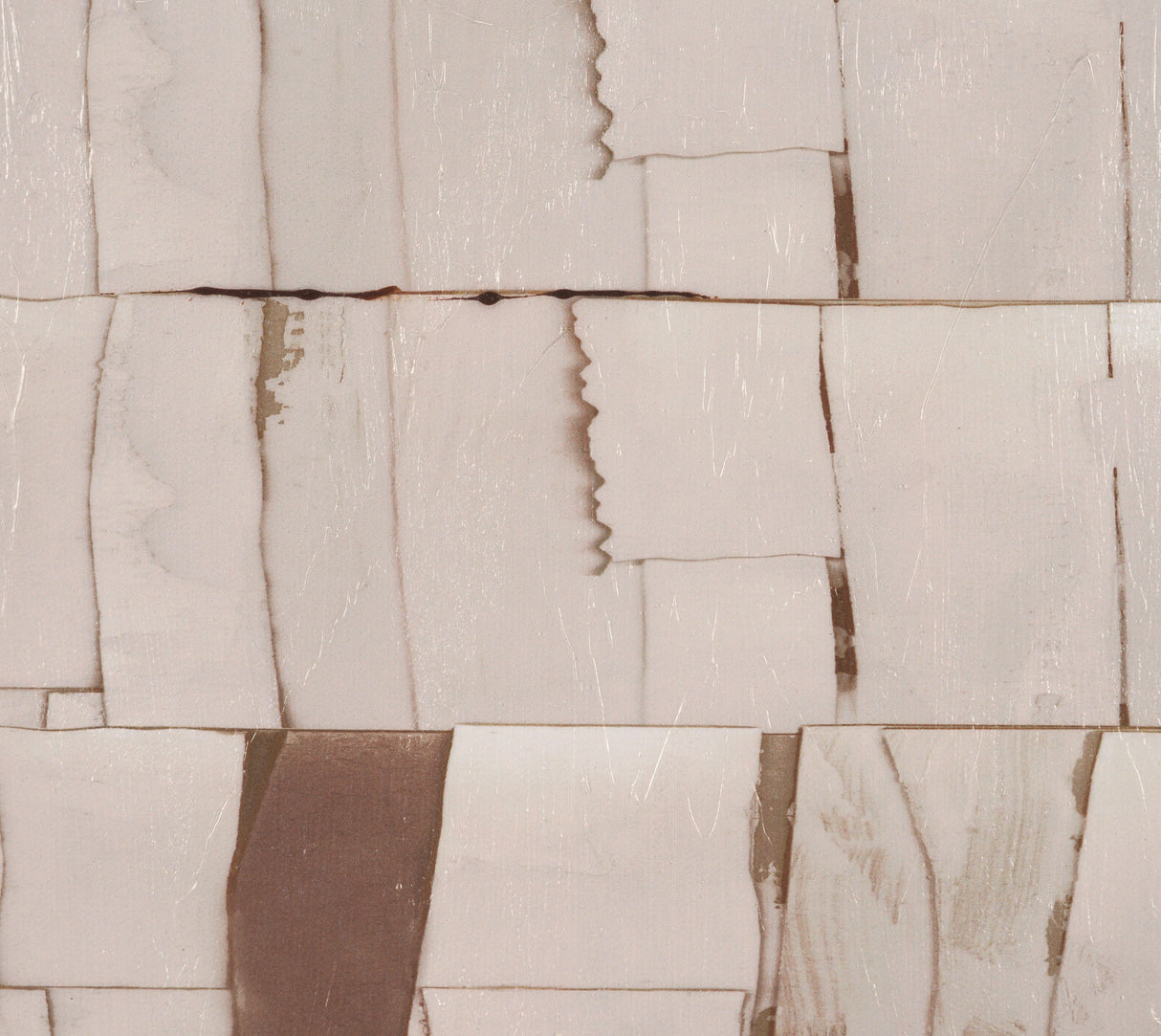 Glazed Echoes White I by Cartissi Hand-Embellished Textured Framed Canvas Artwork from Mercana - Luna Furniture