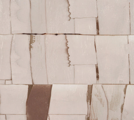 Glazed Echoes White III by Cartissi Hand-Embellished Textured Framed Canvas Artwork from Mercana - Luna Furniture