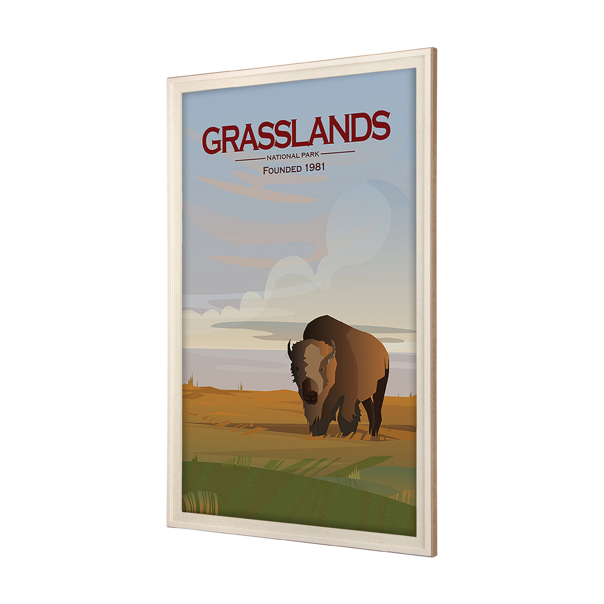 Grasslands GO (XL) by Mercana Studio a Hand Embellished Decograph Framed Art Print under Glass from Mercana - Luna Furniture