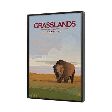 Grasslands GO (SM) by Mercana Studio a Hand Embellished Decograph Framed Art Print from Mercana - Luna Furniture