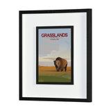 Grasslands GO (M) by Mercana Studio a Framed Art Print Matted under Glass from Mercana - Luna Furniture