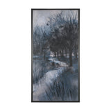 Brook and Willows II by Mercana Studio Hand-Embellished Textured Framed Canvas Artwork from Mercana - Luna Furniture