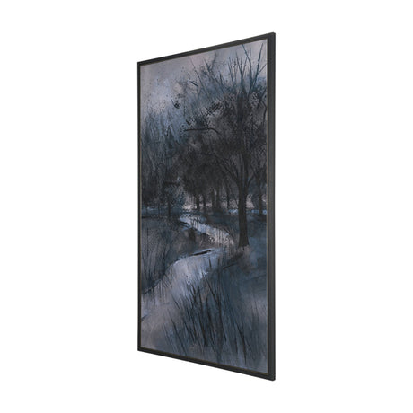 Brook and Willows II by Mercana Studio Hand-Embellished Textured Framed Canvas Artwork from Mercana - Luna Furniture