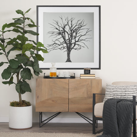 Tree of Life by Studio M a handmade Original Framed Artwork on Glass from Mercana - Luna Furniture