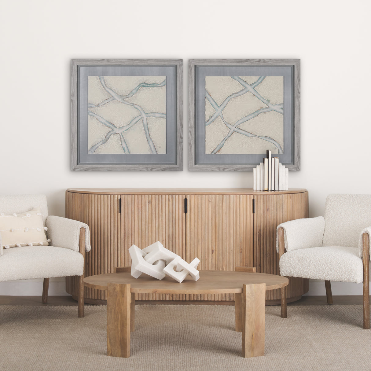 Fragment II by Studio M a handmade Original Framed Artwork under Glass from Mercana - Luna Furniture