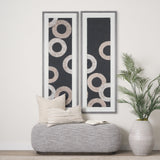 Continuous Intention I by Studio M a handmade Original Framed Artwork under Glass from Mercana - Luna Furniture