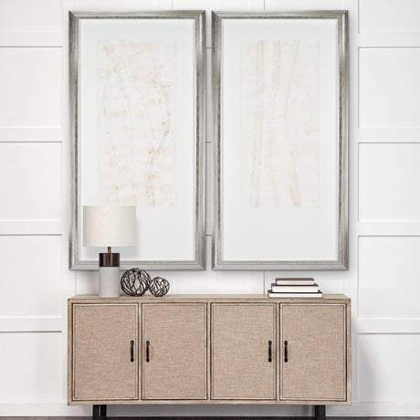 Lime Washed Branches II by Studio M a handmade Original Framed Artwork under Glass from Mercana - Luna Furniture