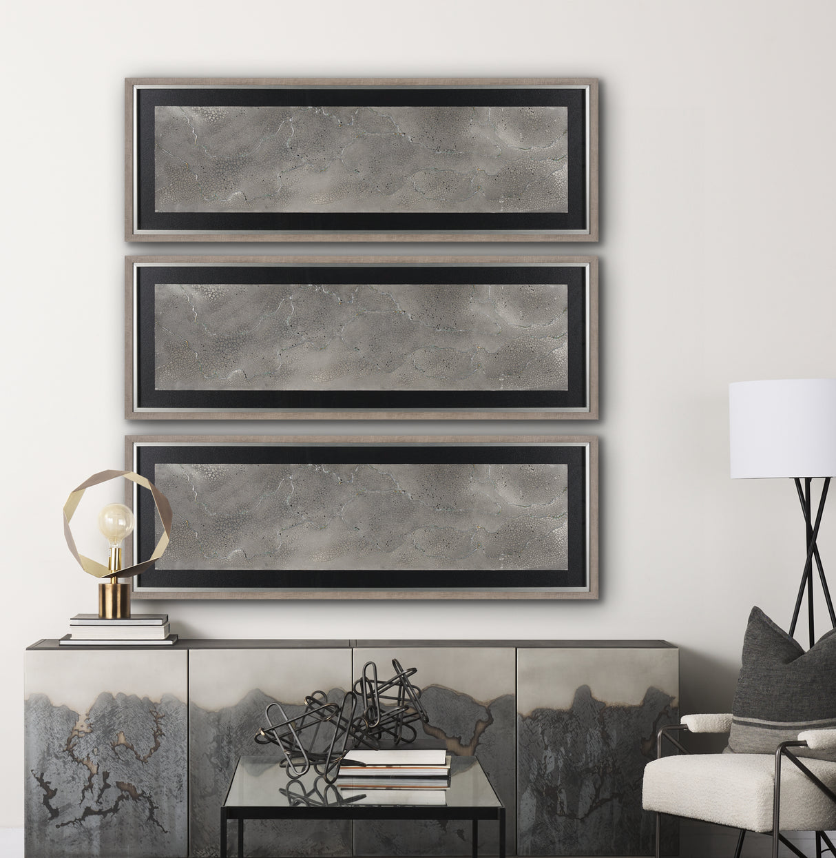 Igneous by Studio M a handmade Original Framed Artwork under Glass from Mercana - Luna Furniture