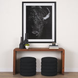 Custom Black Glimpse I by Mercana Studio Hand Embellished Framed Photo Art Print Matted under Glass from Mercana - Luna Furniture