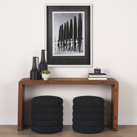 Surfin' Gals by The Chelsea Collection Hand Embellished Textured Framed Art Photo Matted under Glass from Mercana - Luna Furniture