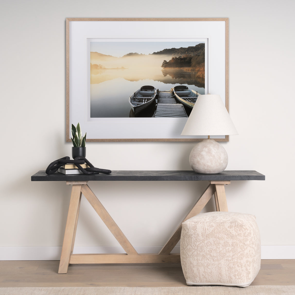 Tranquil Haze - Framed Art Photograph Matted under Glass from Mercana - Luna Furniture