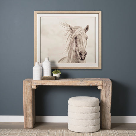 Custom Wind Blown Mane I (MC) by PHBurchett a Framed Photo Art Print Matted under Glass from Mercana - Luna Furniture