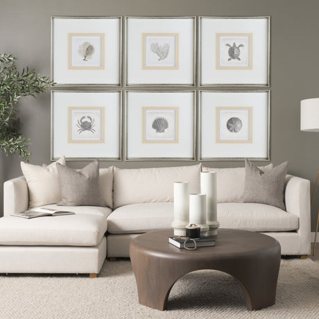 Vintage Coral I by Mercana Studio a Framed Art Print Matted under Glass from Mercana - Luna Furniture