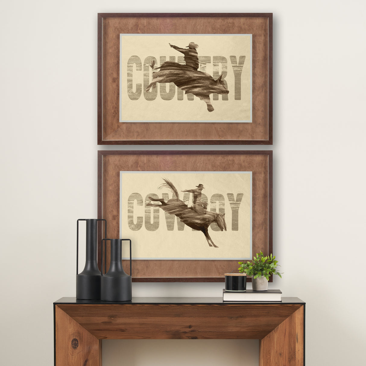 Country by THE Studio a Framed Art Print Matted under Glass from Mercana - Luna Furniture