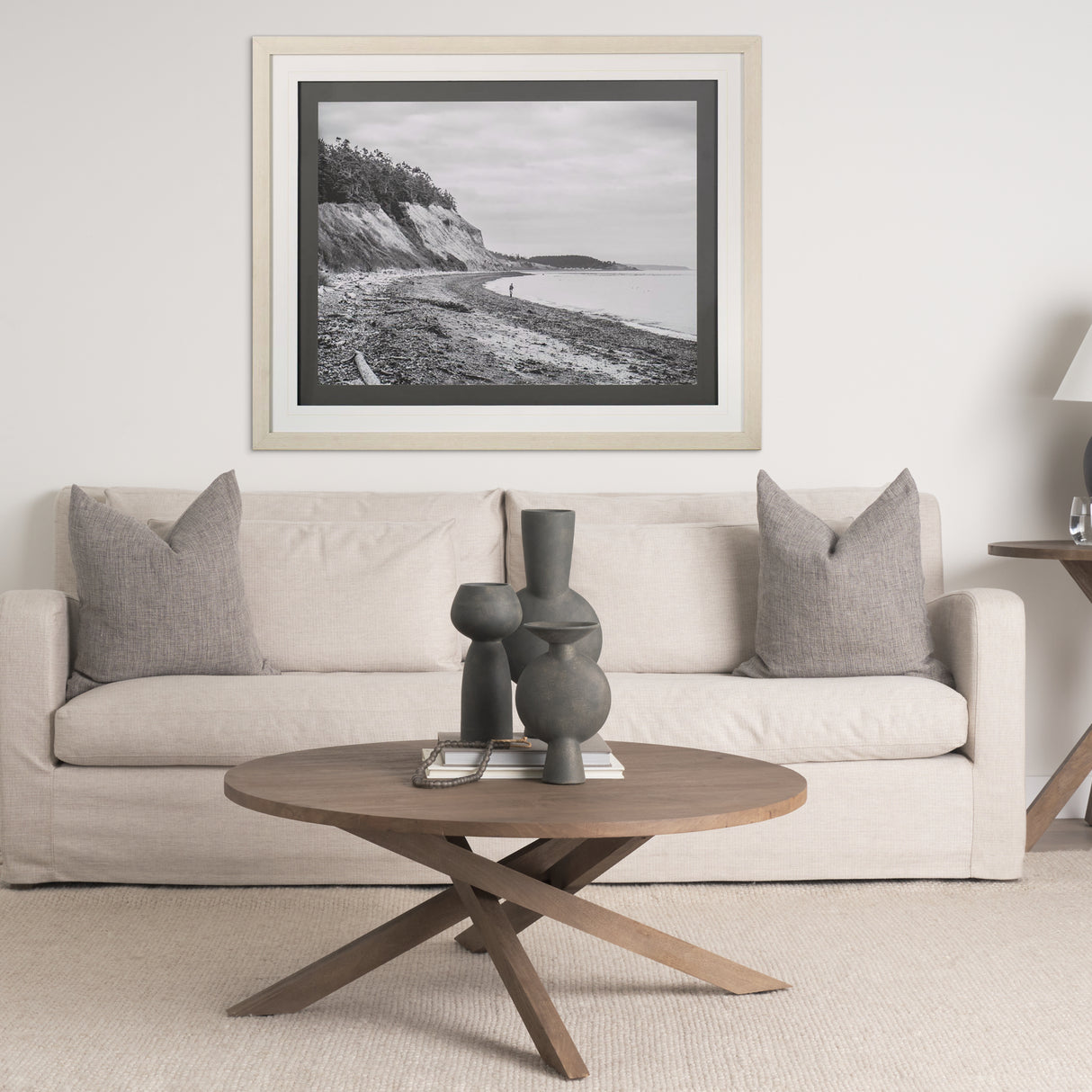 Fisherman, Ebeys Landing Whidbey Island by Bisig, Steve a Framed Photo Art Print Matted under Glass from Mercana - Luna Furniture
