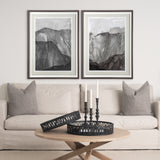 Rising Ridge II by Mercana Studio a Hand Embellished Textured Framed Art Print Matted under Glass from Mercana - Luna Furniture