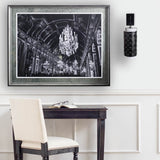 Brasseur III 10.5x22 Black Toned Metal Fish Scale Wall Sconce from Mercana - Luna Furniture