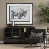 In The Storm by WINK GAINES a Hand Embellished Textured Framed Art Photograph Matted under Glass from Mercana - Luna Furniture
