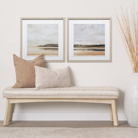 Wattwanderung II by Emma Scarvey a Framed Art Print Matted under Glass from Mercana - Luna Furniture