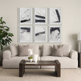 Directions II by Mercana Studio a Hand Embellished Textured Framed Art Print Matted under Glass from Mercana - Luna Furniture
