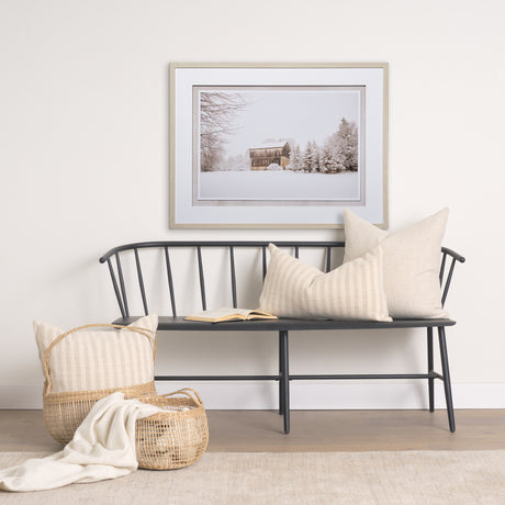 First Snow by Aledanda a Framed Photo Art Print Matted under Glass from Mercana - Luna Furniture