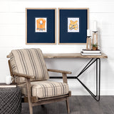 Lifejacket II by Mercana Studio a Hand Embellished Textured Framed Art Print Matted under Glass from Mercana - Luna Furniture