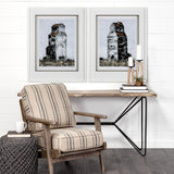 Abandoned Grain Elevator II by Mercana Studio Hand Embelished Framed Art Print Matted under Glass from Mercana - Luna Furniture