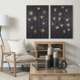 Spark II by Mercana Studio a Hand Embellished Textured Canvas from Mercana - Luna Furniture