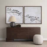 Waiting for spring I by Mercana Studio a Hand Embellished Textured Framed Canvas from Mercana - Luna Furniture