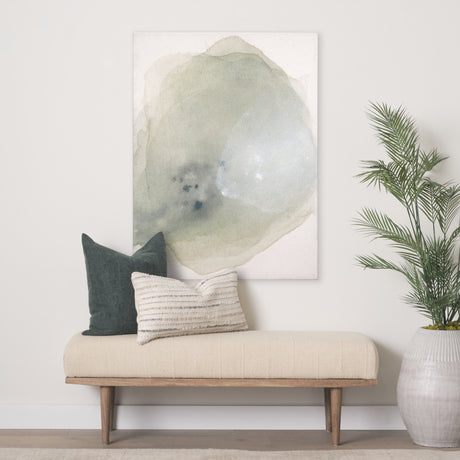 Quiet by Ira Havuka a Hand Embellished Textured Canvas from Mercana - Luna Furniture