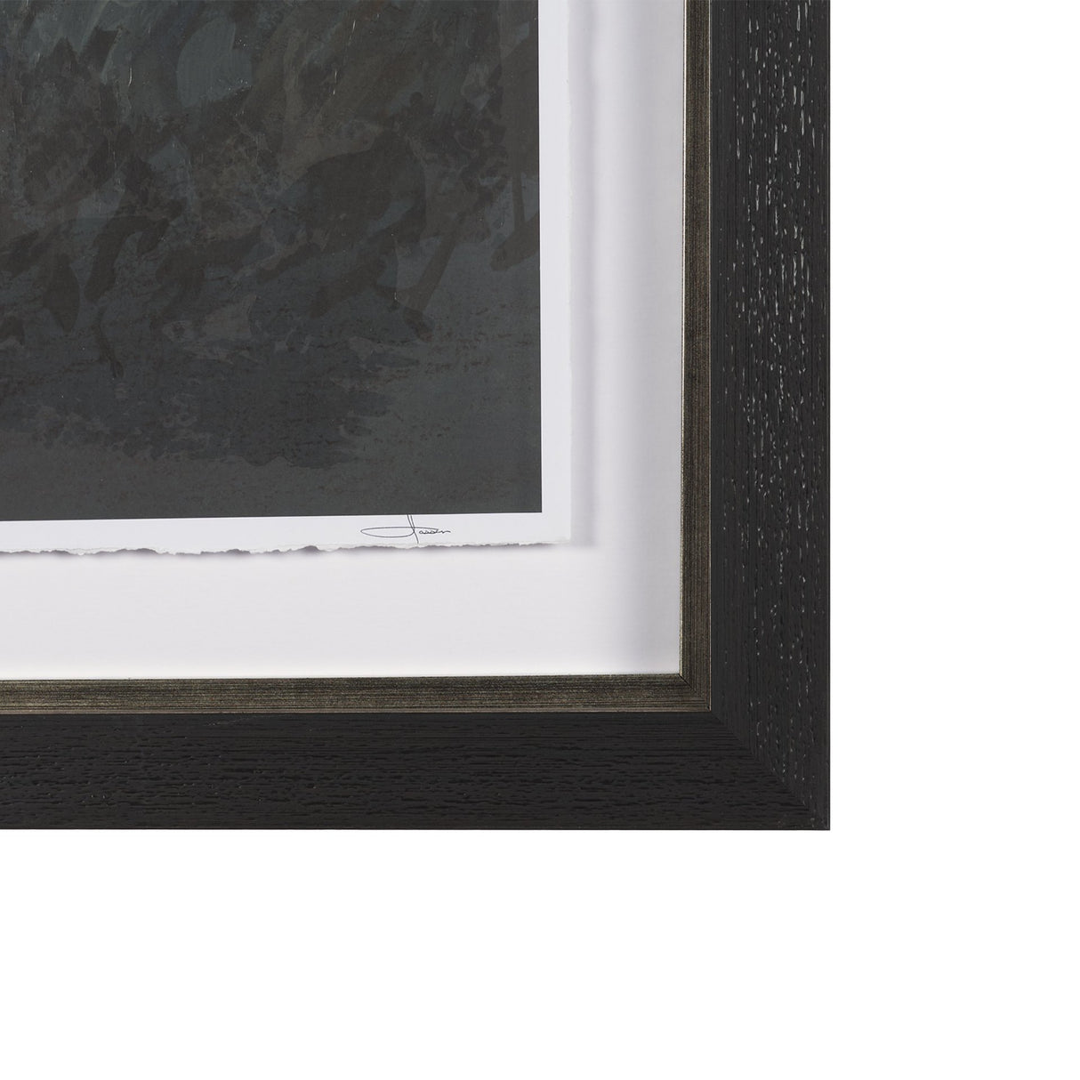 Winter Shadow by Mercana Studio Hand Embelished Framed Artwork Matted under Glass from Mercana - Luna Furniture