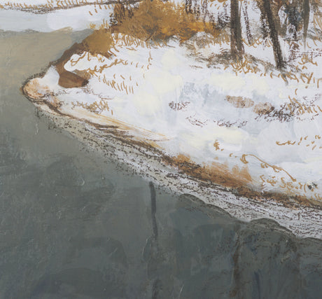 Winter Shadow by Mercana Studio Hand Embelished Framed Artwork Matted under Glass from Mercana - Luna Furniture