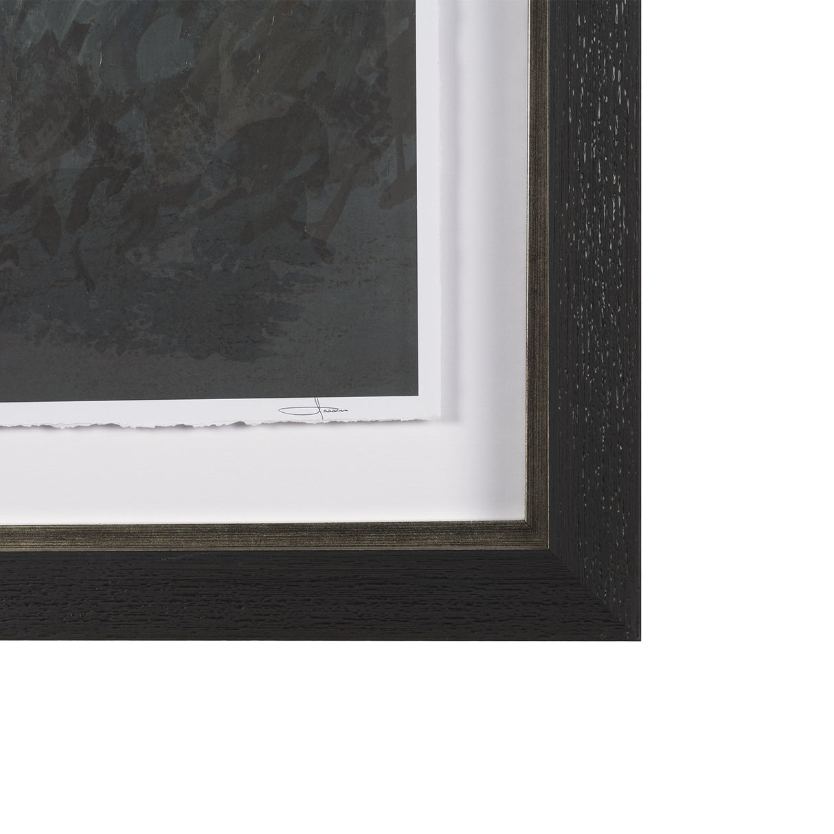 Winter Sky by Mercana Studio Hand Embelished Framed Artwork Matted under Glass from Mercana - Luna Furniture
