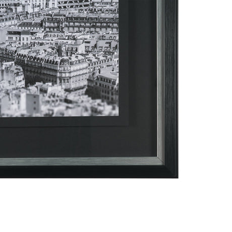 Arc de Triomphe- by Richard Silver Textured Framed Art Print Matted under Glass from Mercana - Luna Furniture