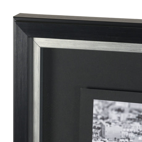 Arc de Triomphe- by Richard Silver Textured Framed Art Print Matted under Glass from Mercana - Luna Furniture