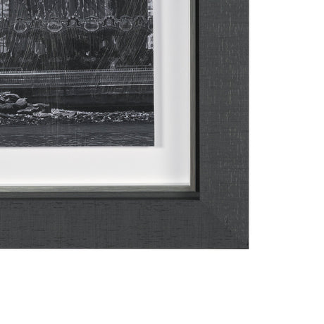 Brooklyn Bridge (Set of 3) by Richard Silver Textured Framed Art Print Matted under Glass from Mercana - Luna Furniture