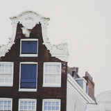 Beautiful Buildings by Irene Sucocki Framed Art Print Matted under Glass from Mercana - Luna Furniture