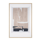 Deep Golden Brown I by Cartissi Textured Framed Artwork Matted under Glass from Mercana - Luna Furniture