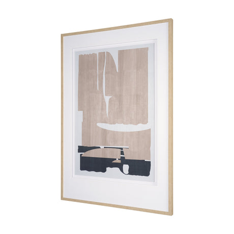 Deep Golden Brown I by Cartissi Textured Framed Artwork Matted under Glass from Mercana - Luna Furniture
