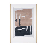 Deep Golden Brown II by Cartissi Textured Framed Artwork Matted under Glass from Mercana - Luna Furniture