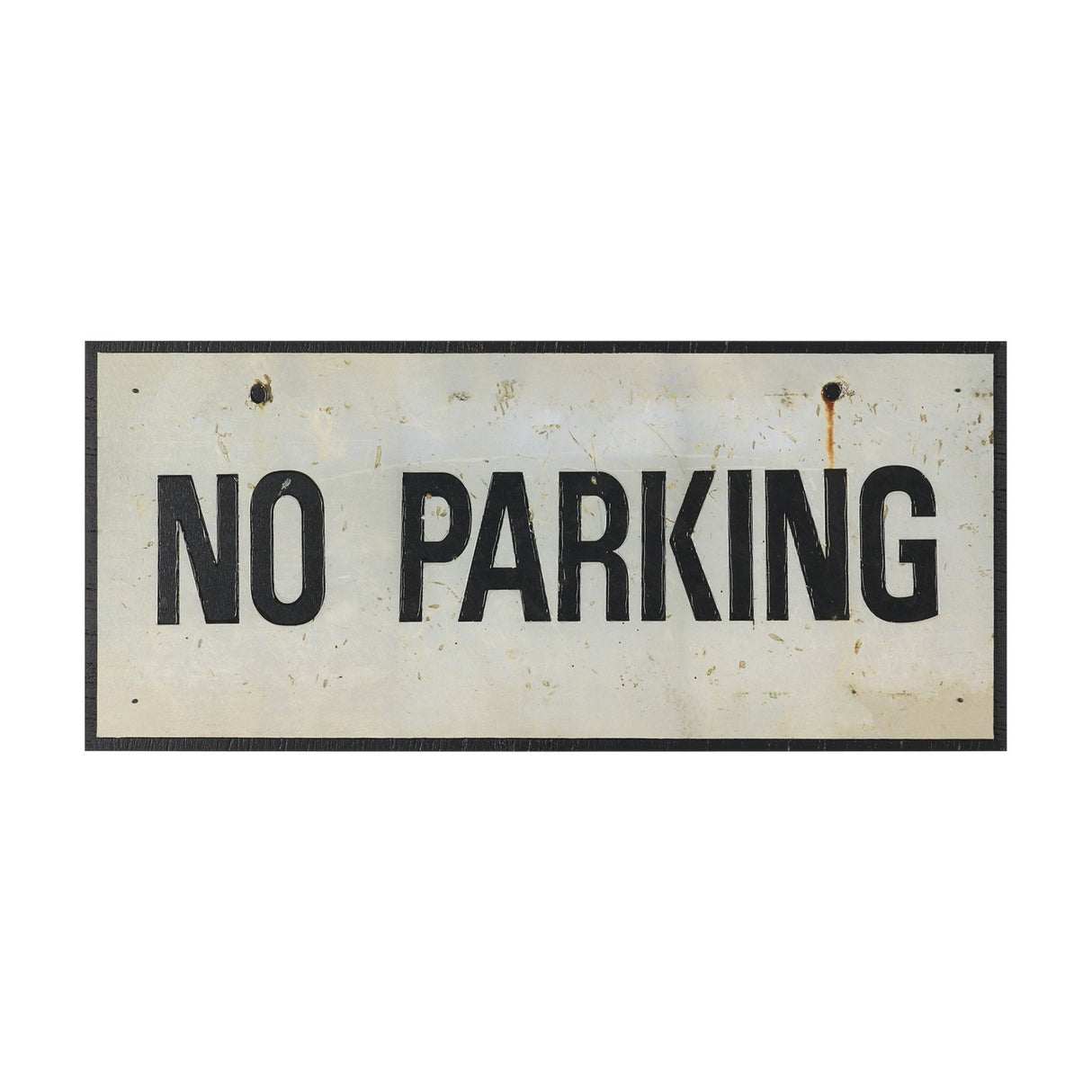 No Parking LG by Mercana Studio Hand Embelished Textured Framed Artwork Matted from Mercana - Luna Furniture