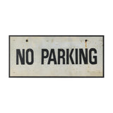 No Parking LG by Mercana Studio Hand Embelished Textured Framed Artwork Matted from Mercana - Luna Furniture