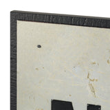 No Parking LG by Mercana Studio Hand Embelished Textured Framed Artwork Matted from Mercana - Luna Furniture