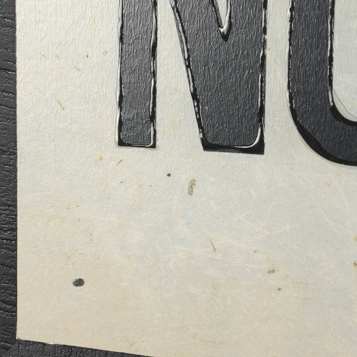 No Parking LG by Mercana Studio Hand Embelished Textured Framed Artwork Matted from Mercana - Luna Furniture