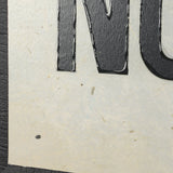 No Parking LG by Mercana Studio Hand Embelished Textured Framed Artwork Matted from Mercana - Luna Furniture