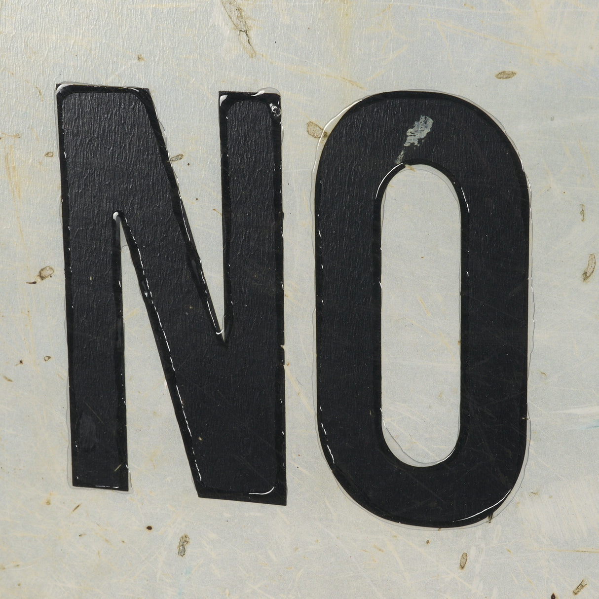No Parking LG by Mercana Studio Hand Embelished Textured Framed Artwork Matted from Mercana - Luna Furniture