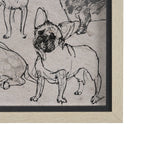 Dog Sketches II by Mercana Studio Hand Embelished Framed Artwork Matted under Glass from Mercana - Luna Furniture