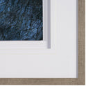 Skagway, Alaska Mountains by Richard Silver Textured Framed Art Print Matted under Glass from Mercana - Luna Furniture