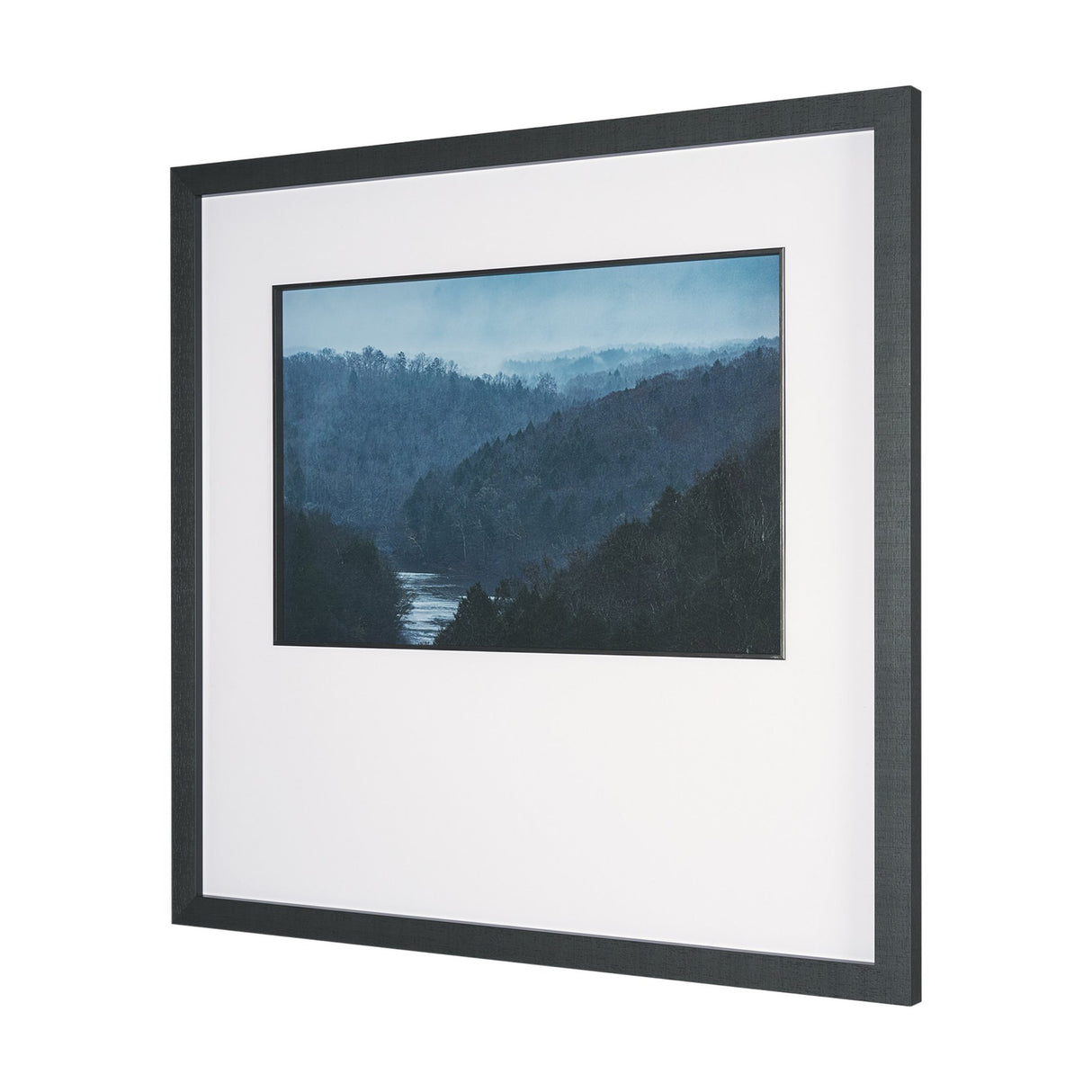Stormy Morning by Dimitry Papkov Hand Embelished Textured Framed Art Print Matted under Glass from Mercana - Luna Furniture